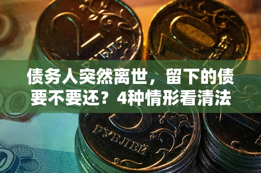 武汉债务人突然离世，留下的债要不要还？4种情形看清法律判决