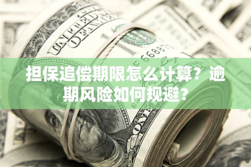 武汉担保追偿期限怎么计算？逾期风险如何规避？